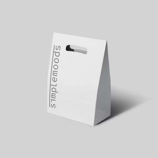 Logo SimpleMoods na torbie reklamowej